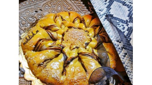 آموزش نان خرمایی لایه ای