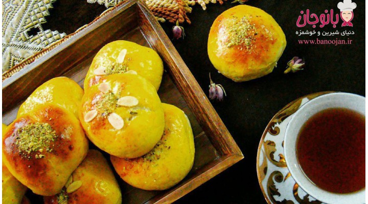آموزش نان نارگیلی کرمدار و کلوچه سیب
