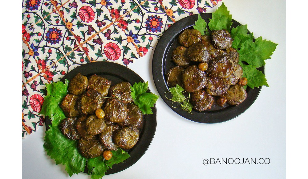 آموزش رایگان دلمه برگ انگور