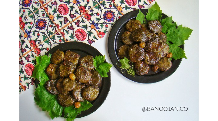 آموزش رایگان دلمه برگ انگور
