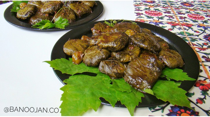 آموزش رایگان دلمه برگ انگور