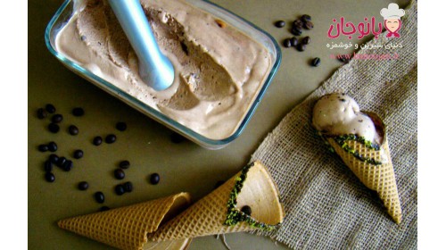 آموزش بستنی پارافه موکا