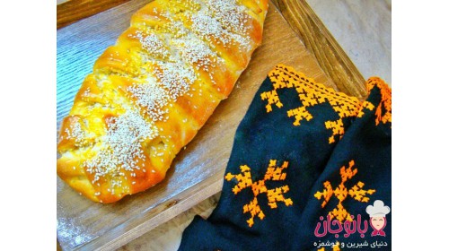 آموزش نان پنیری شیرین