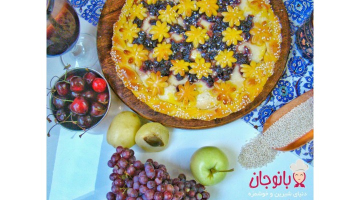 آموزش نان پنیری شیرین