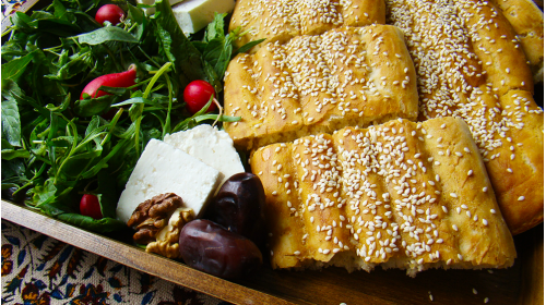 آموزش نان بربری خانگی