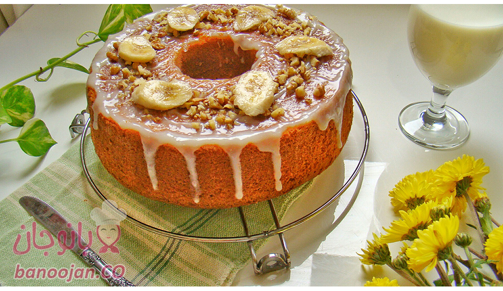 آموزش رایگان کیک شیرموز